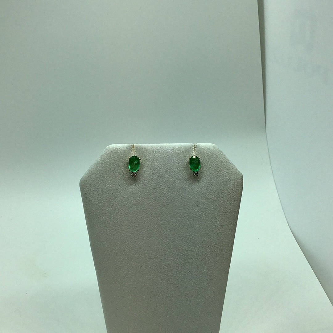 Emerald earrings