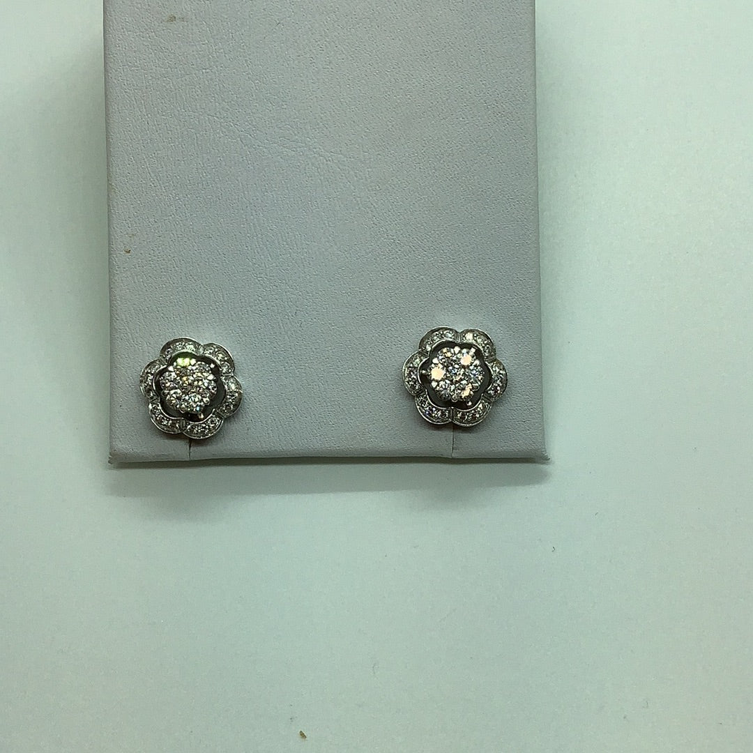 Diamond earrings