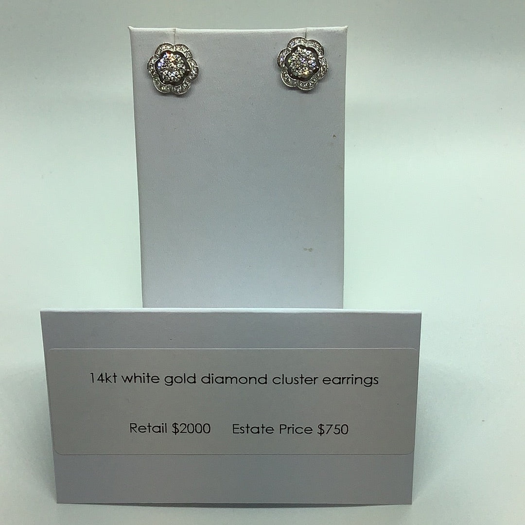 Diamond earrings