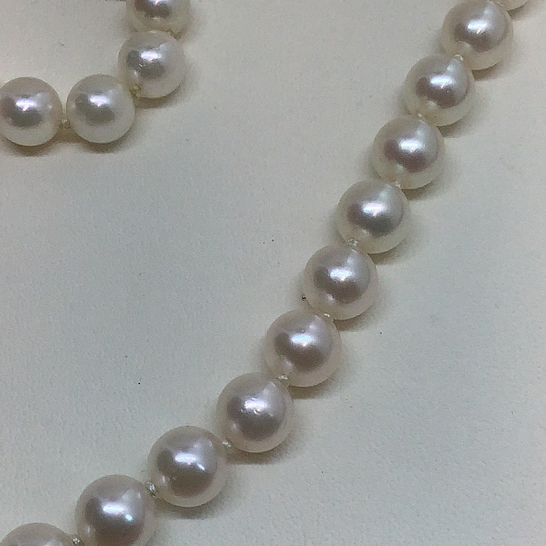 Mikimoto pearl necklace