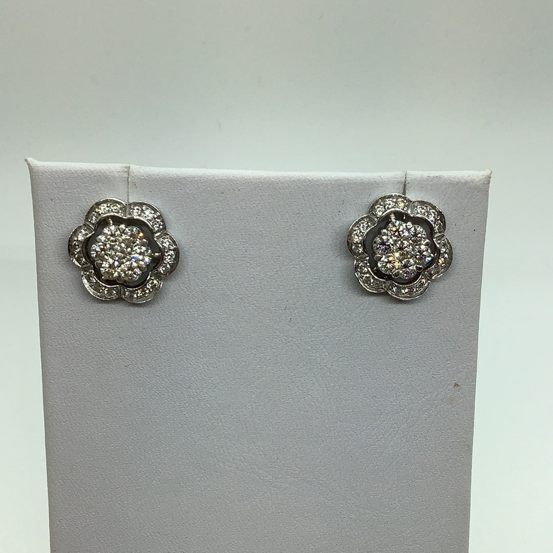 Diamond earrings