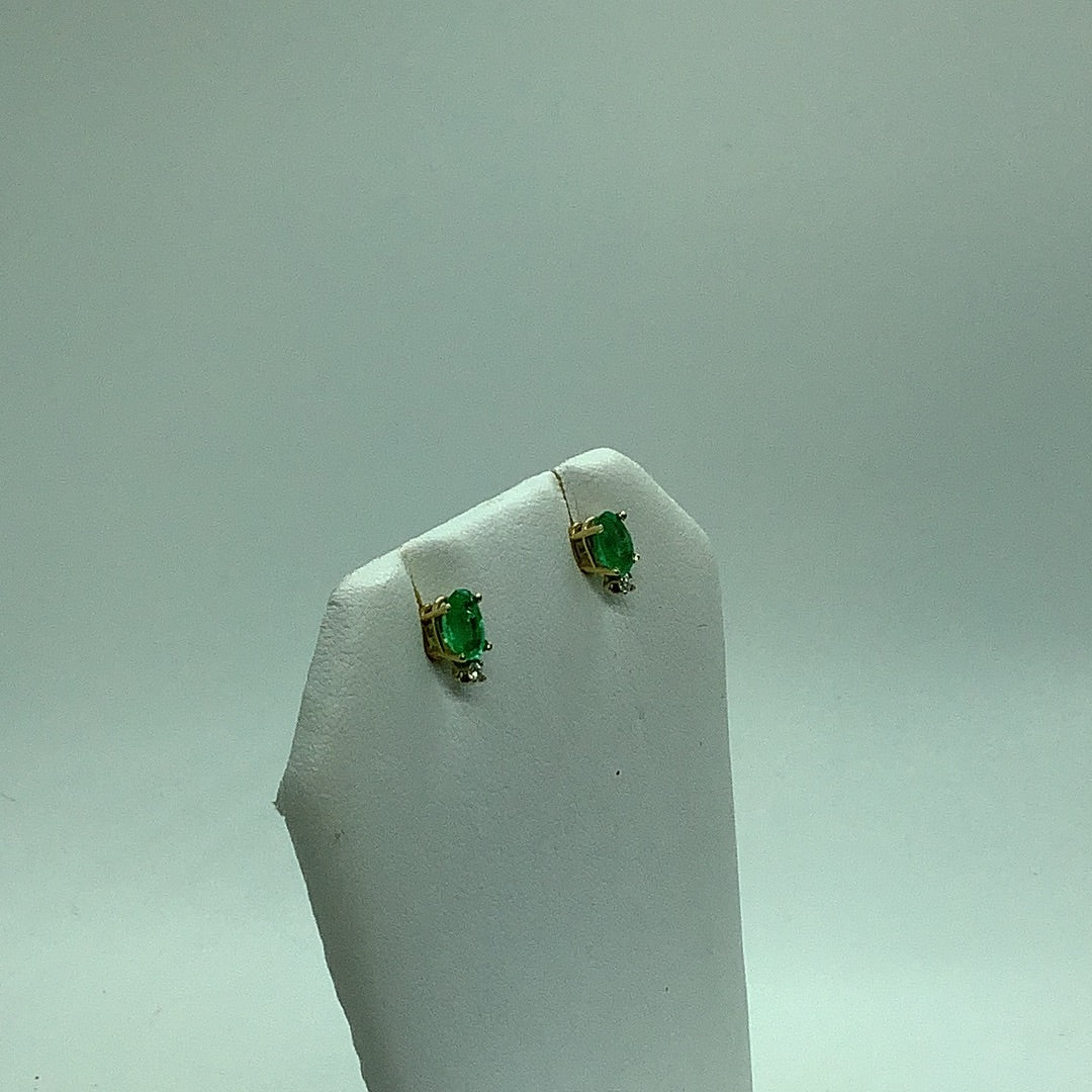 Emerald earrings