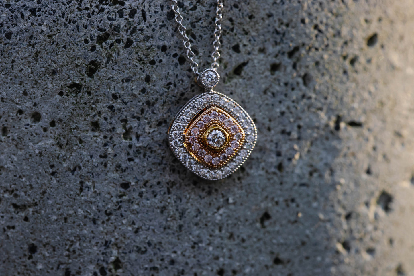 Simon G diamond pendant