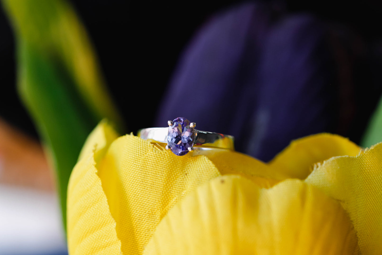 Tanzanite ring