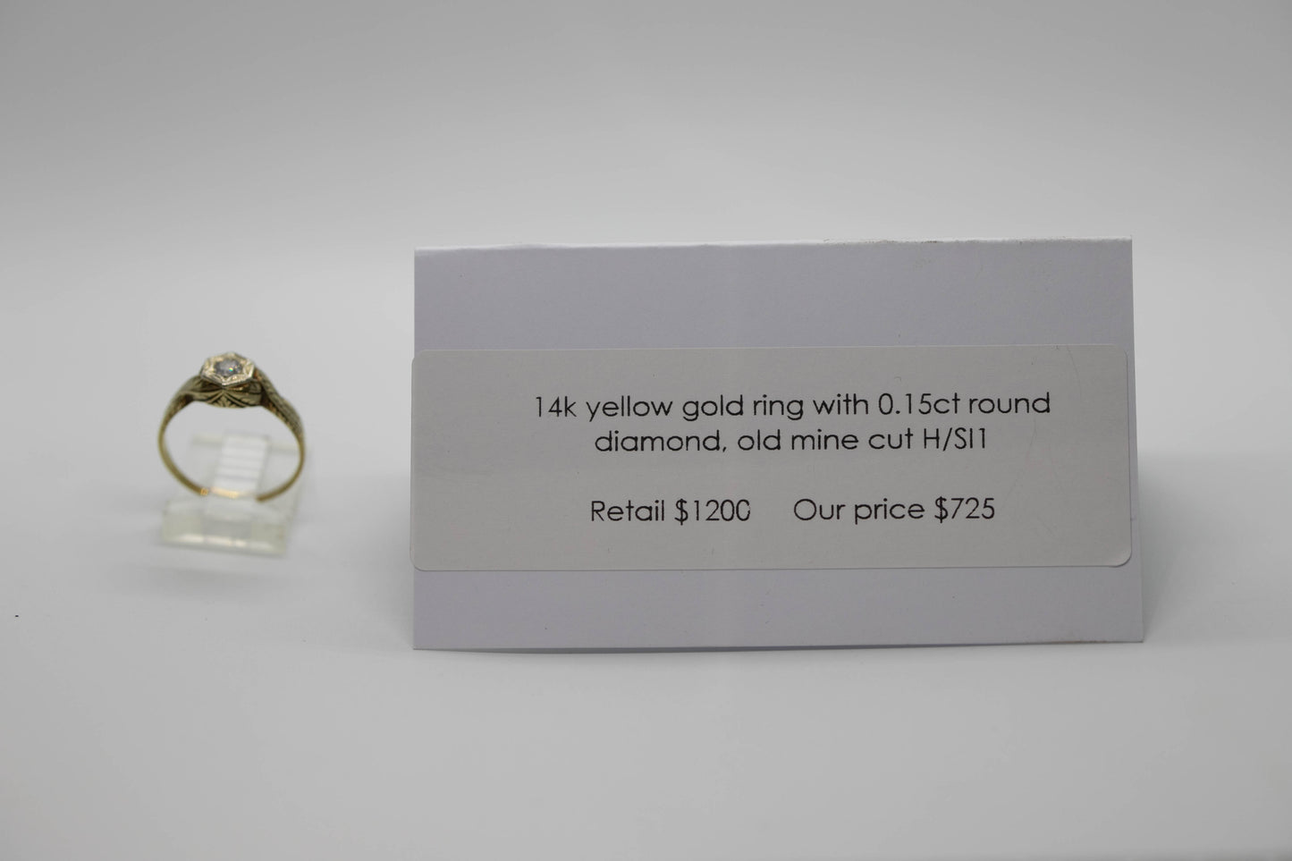Vintage diamond ring
