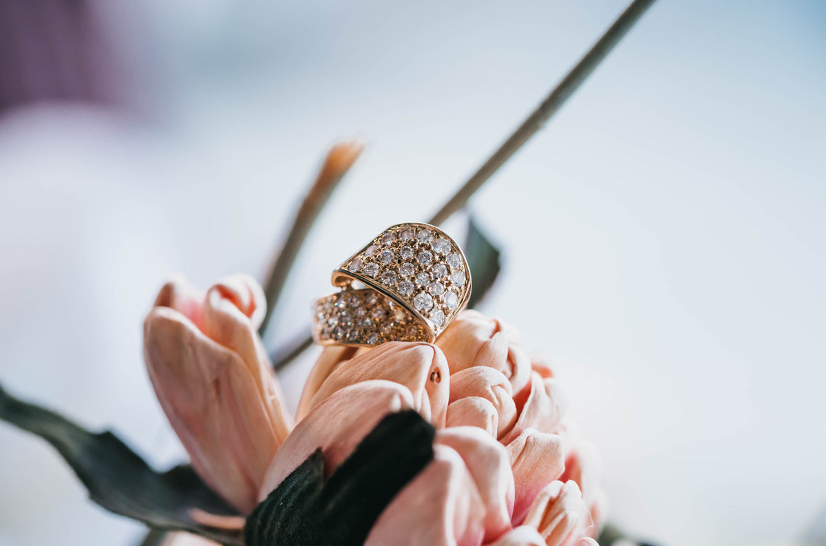 Diamond fashion ring