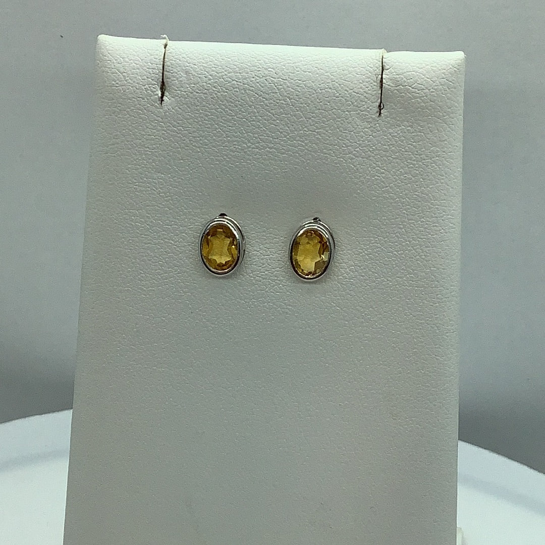Citrine earrings