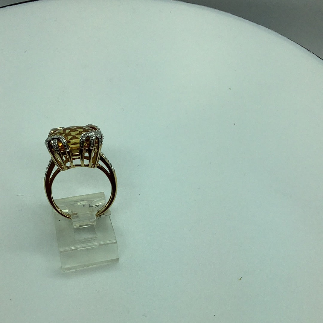 Citrine ring