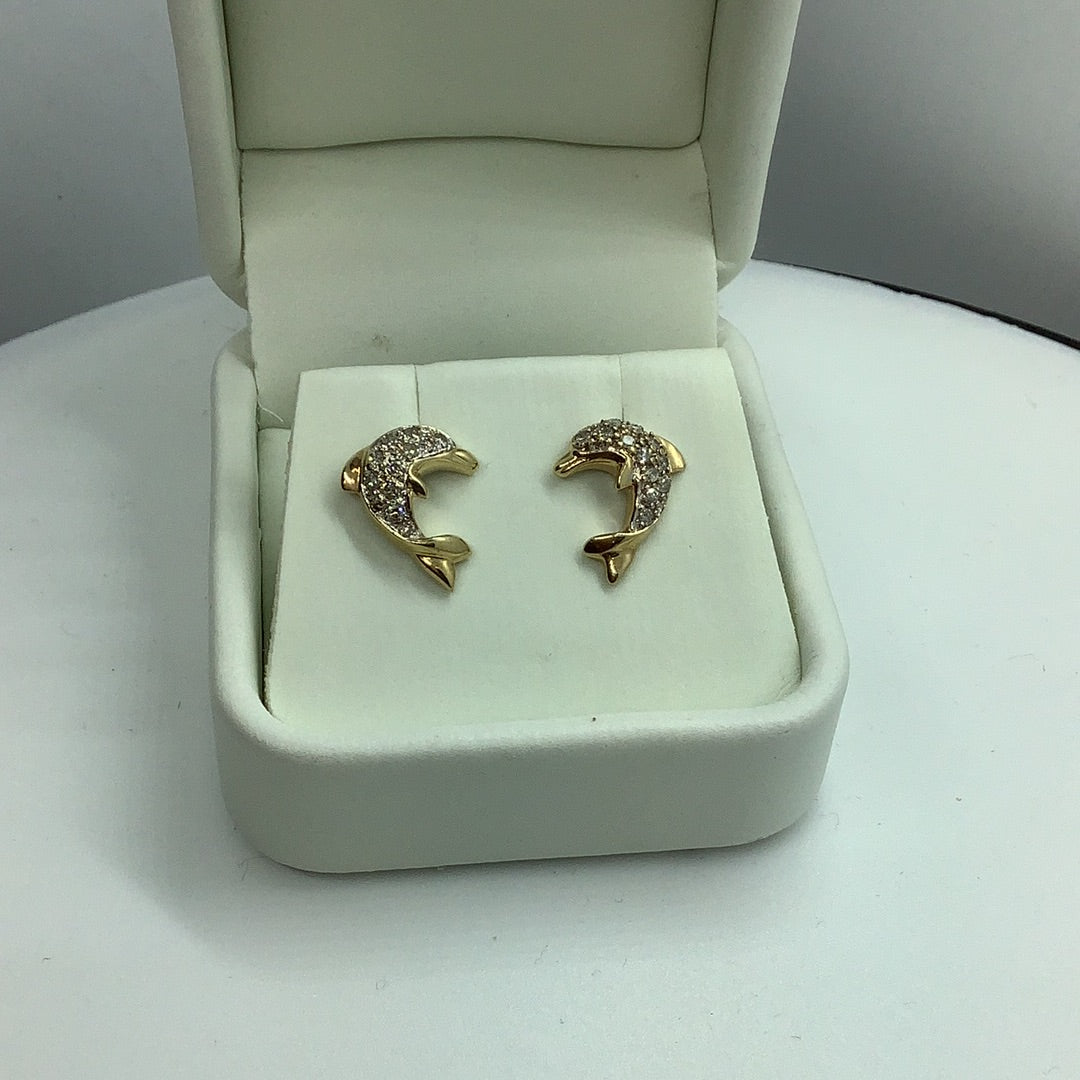 Diamond earrings