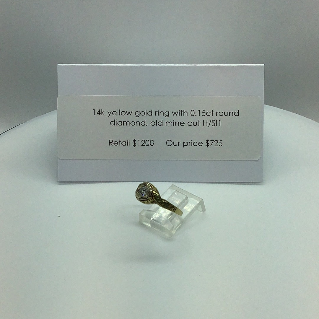 Vintage diamond ring