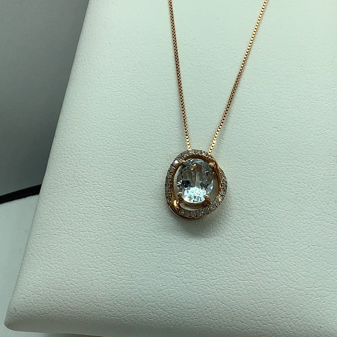 Aquamarine Necklace