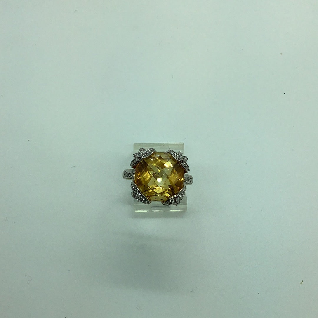 Citrine ring