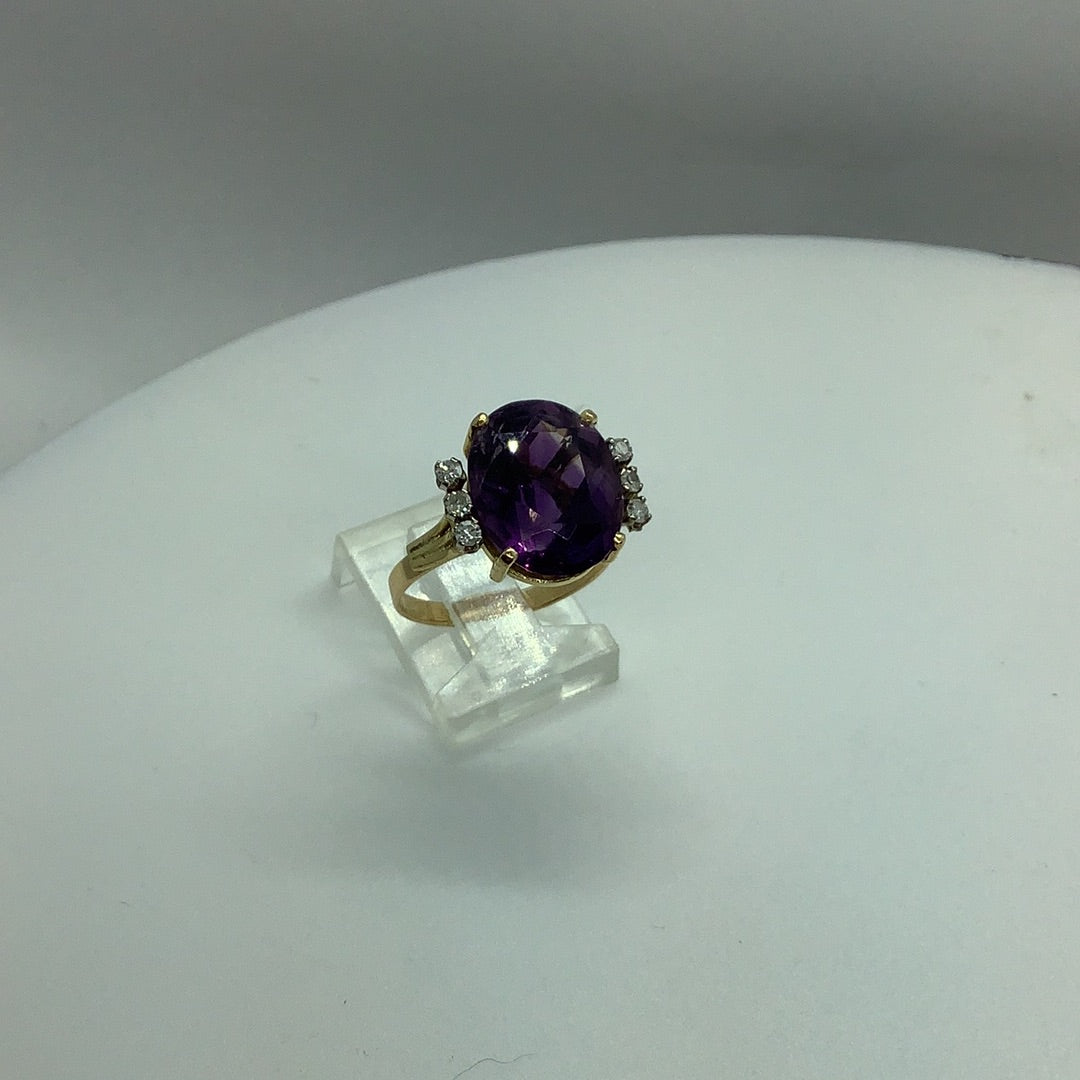 Amethyst ring