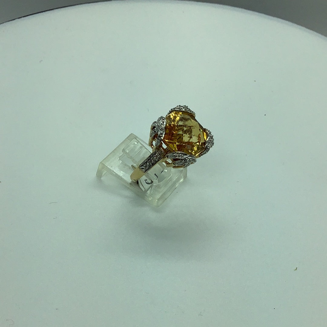 Citrine ring