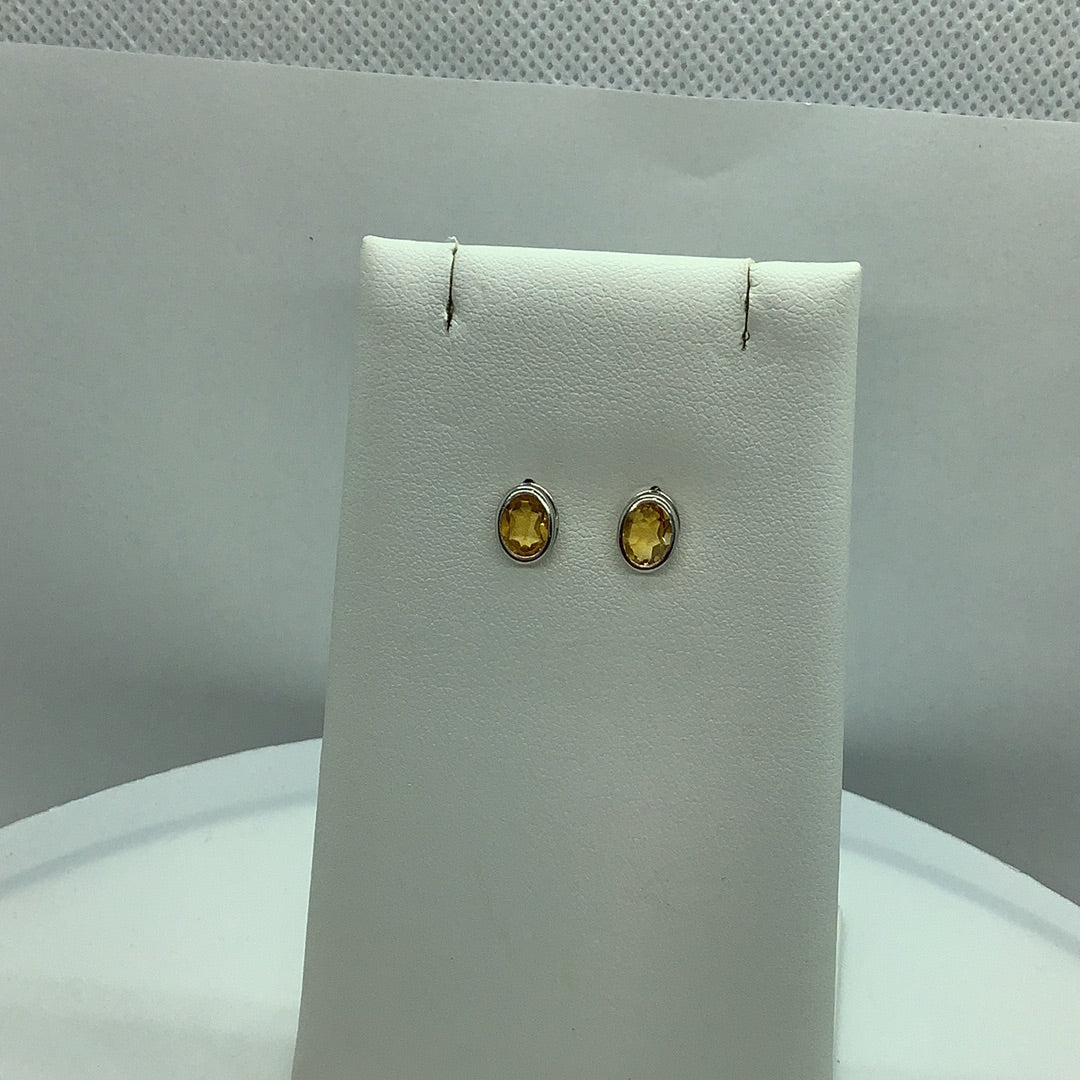 Citrine earrings