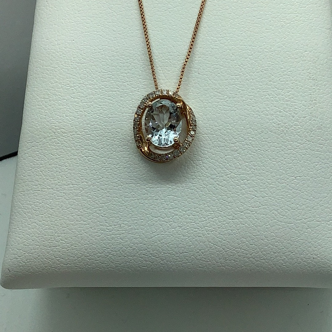 Aquamarine Necklace
