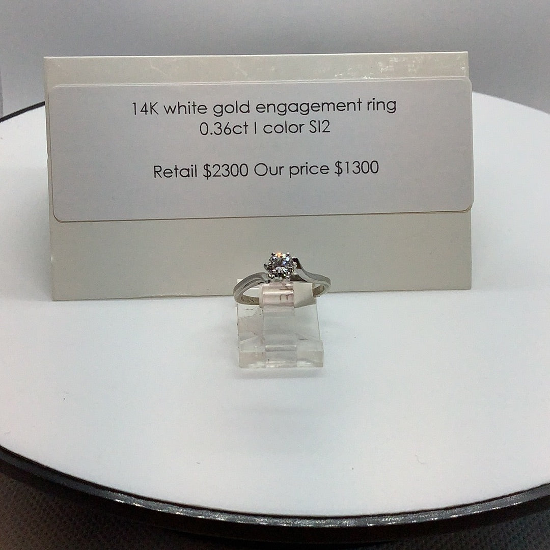 Diamond engagement ring