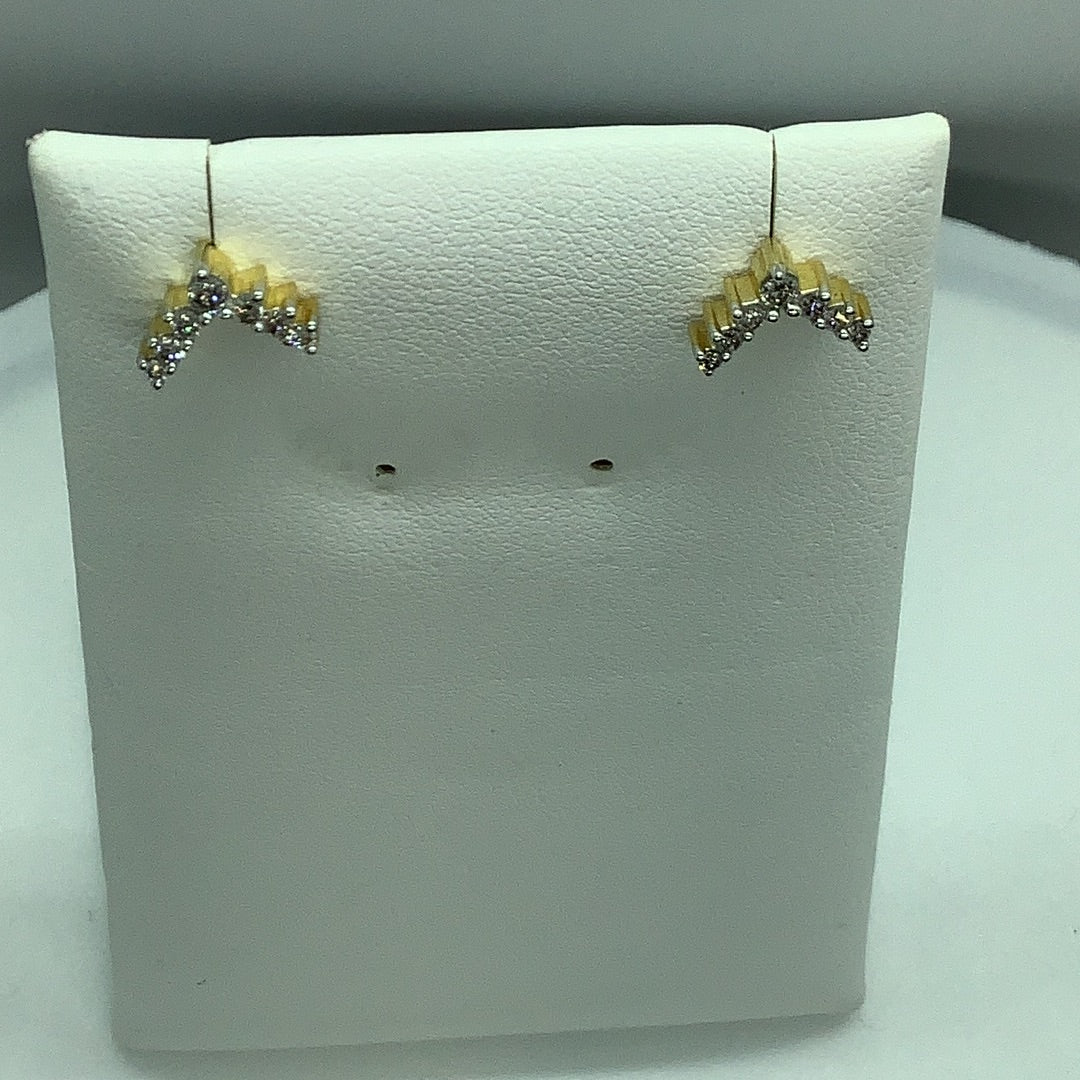 Diamond earrings