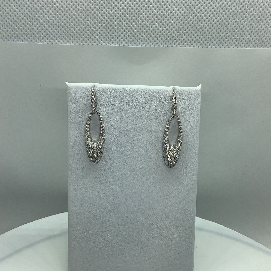 Sterling dangle earrings