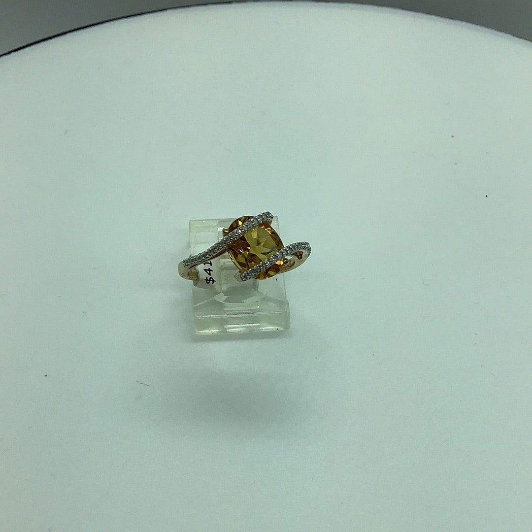 Citrine ring