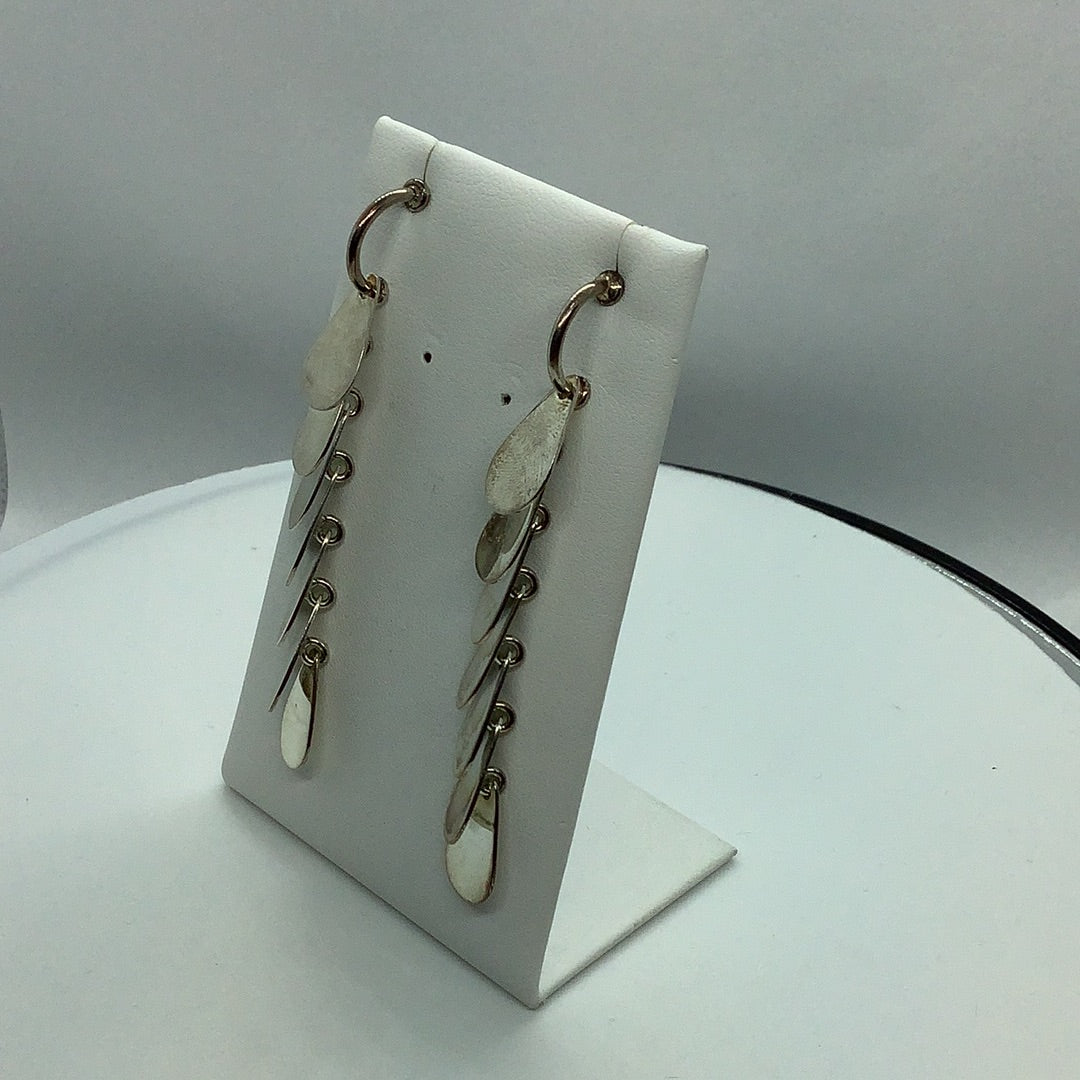 Sterling drop earrings