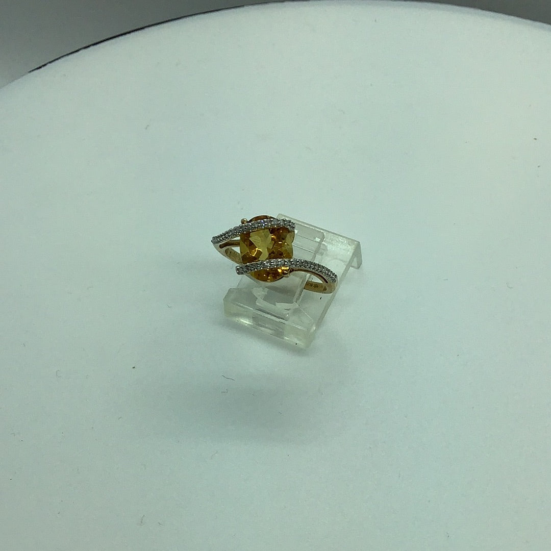 Citrine ring