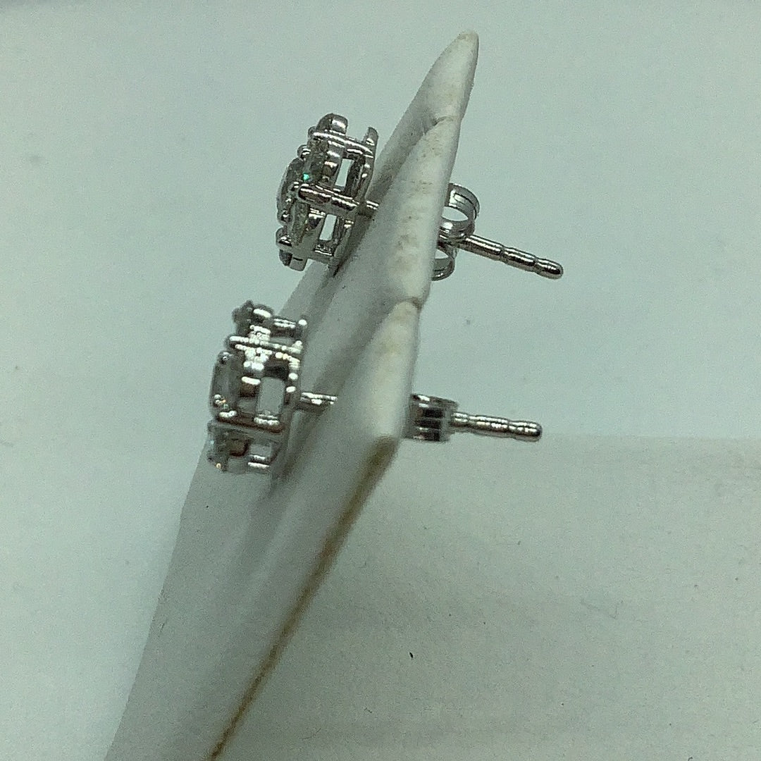 Diamond Cluster Earrings