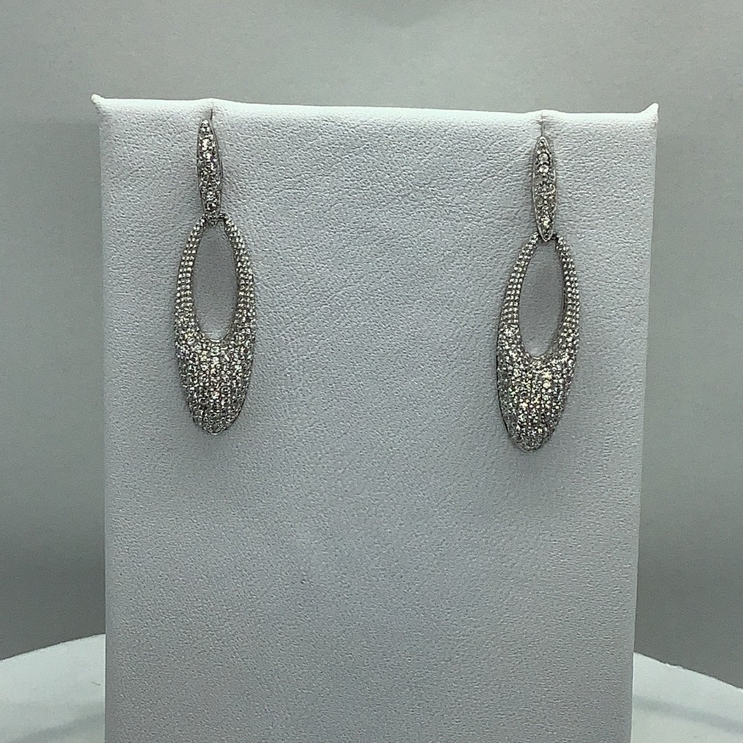 Sterling dangle earrings