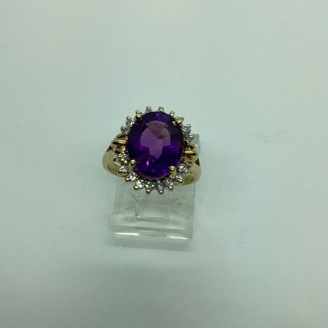 Amethyst ring