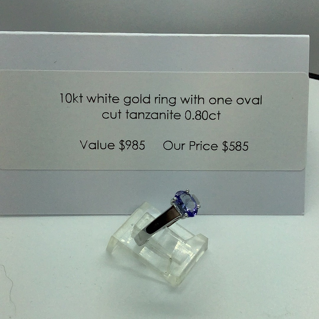 Tanzanite ring