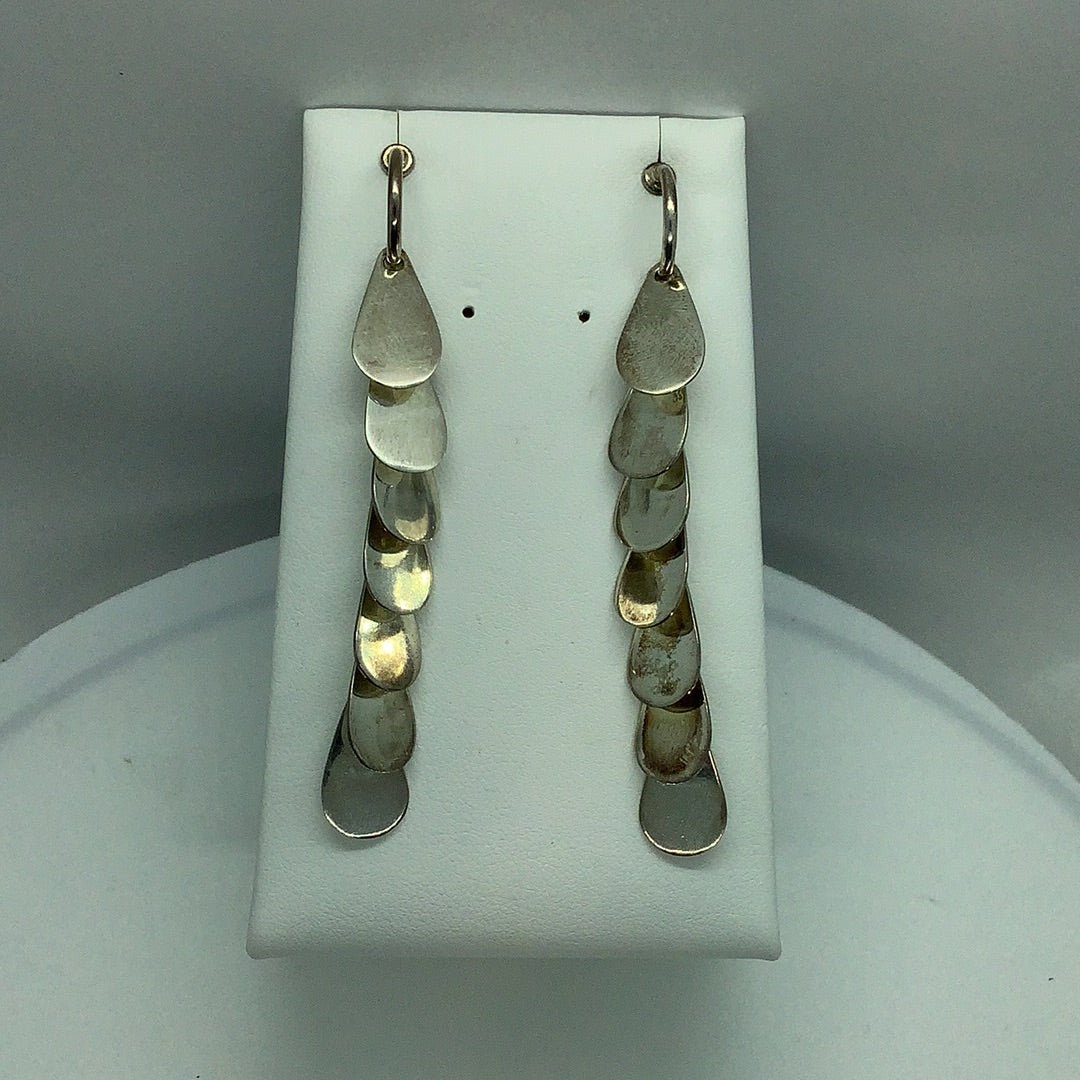 Sterling drop earrings