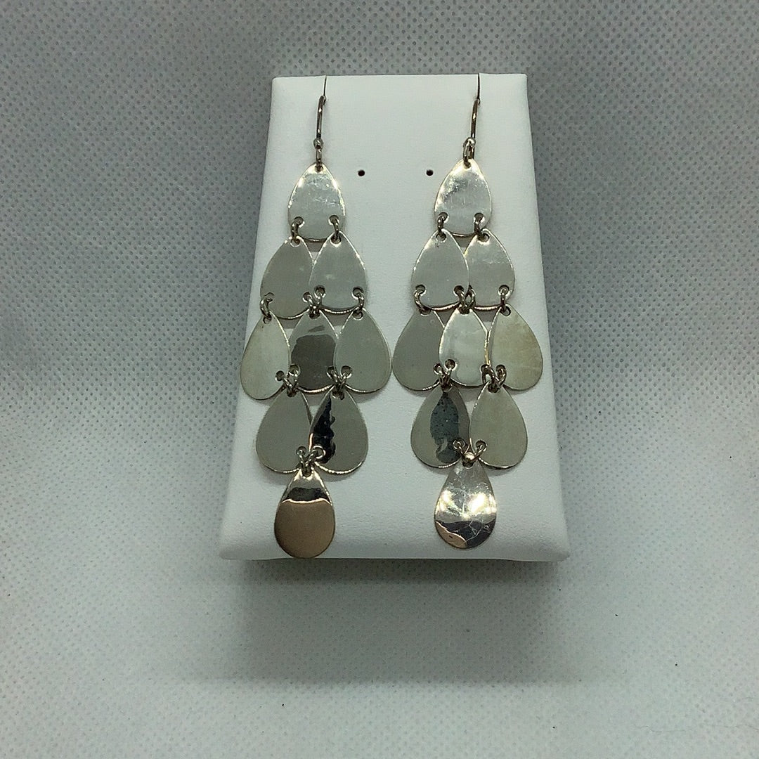 Sterling drop earrings