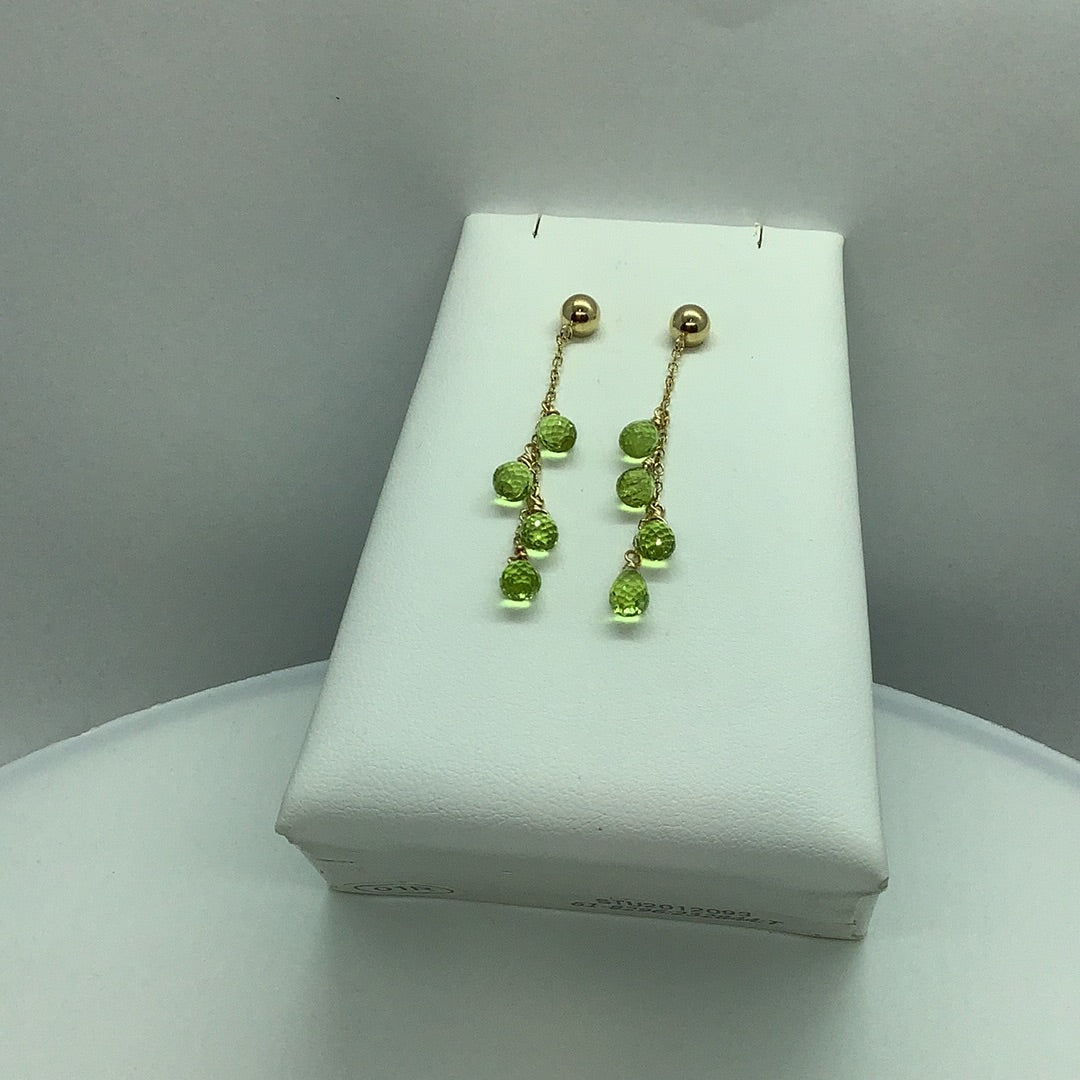 Peridot earrings