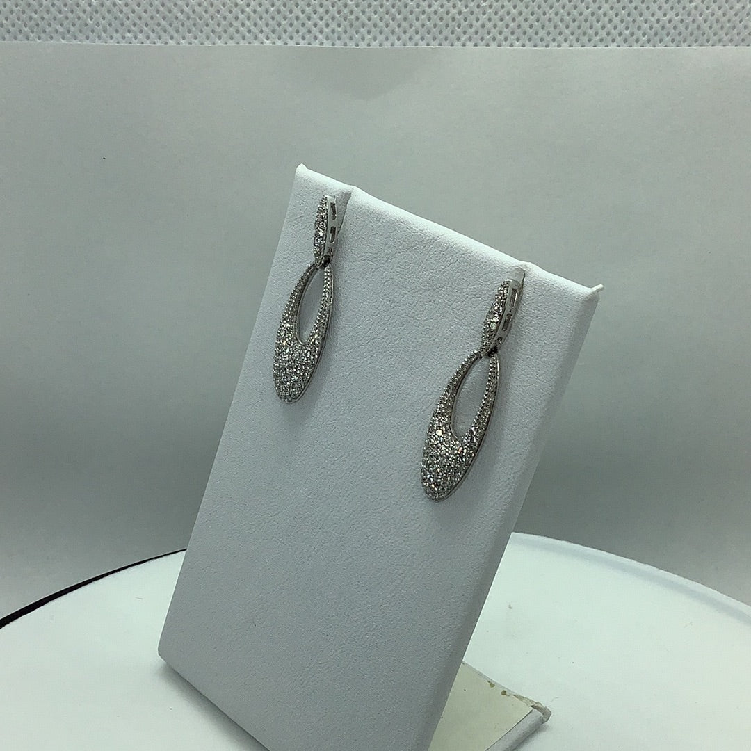 Sterling dangle earrings