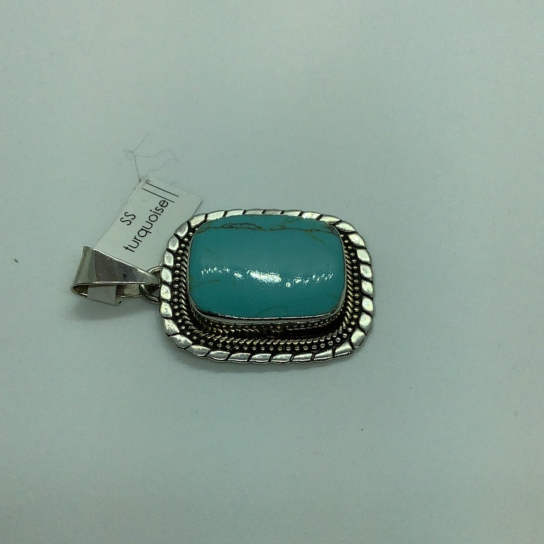 Sterling Turquoise pendant