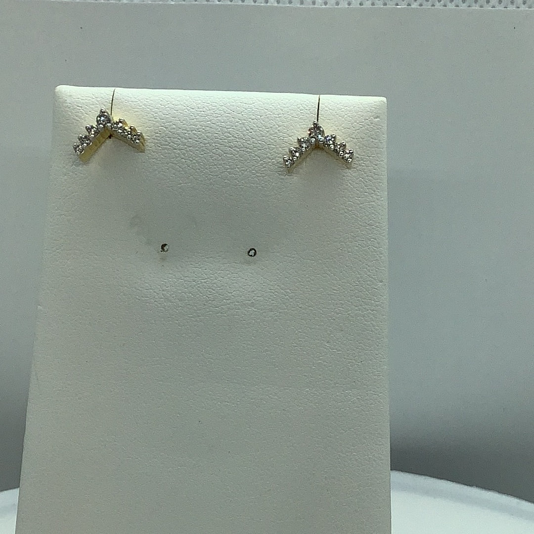 Diamond earrings