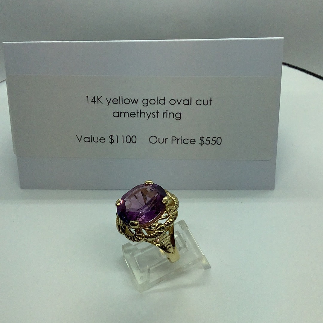 Amethyst ring
