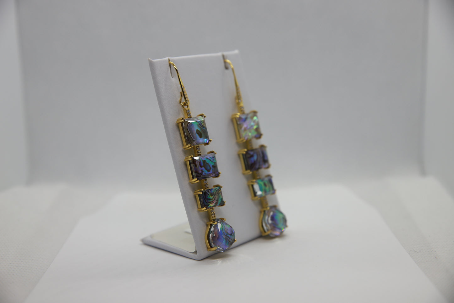 Abalone Drop Earrings