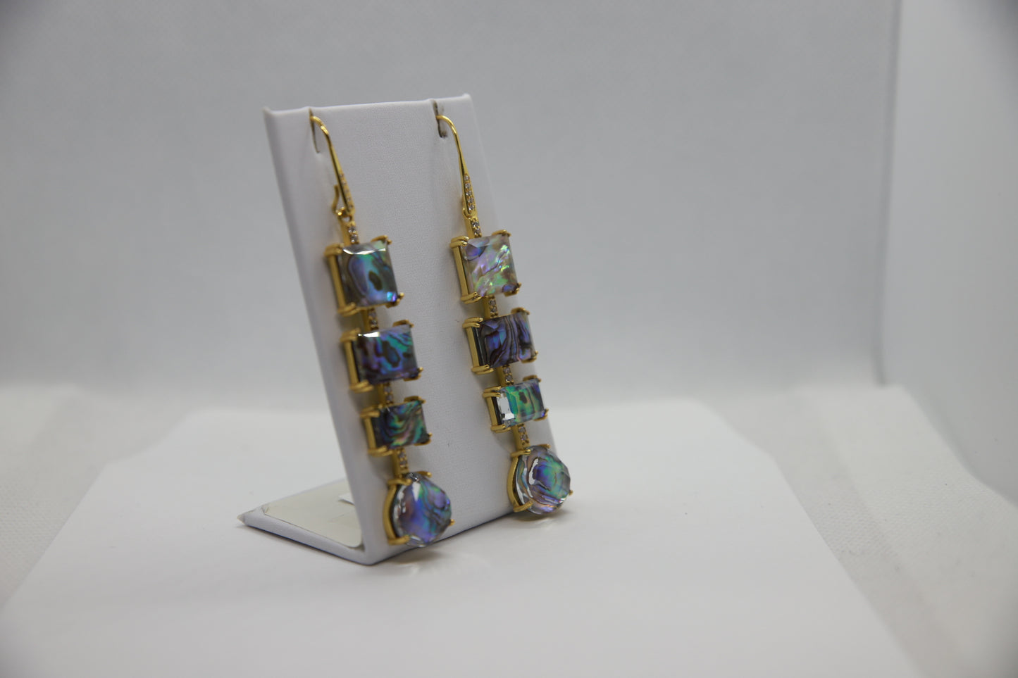 Abalone Drop Earrings