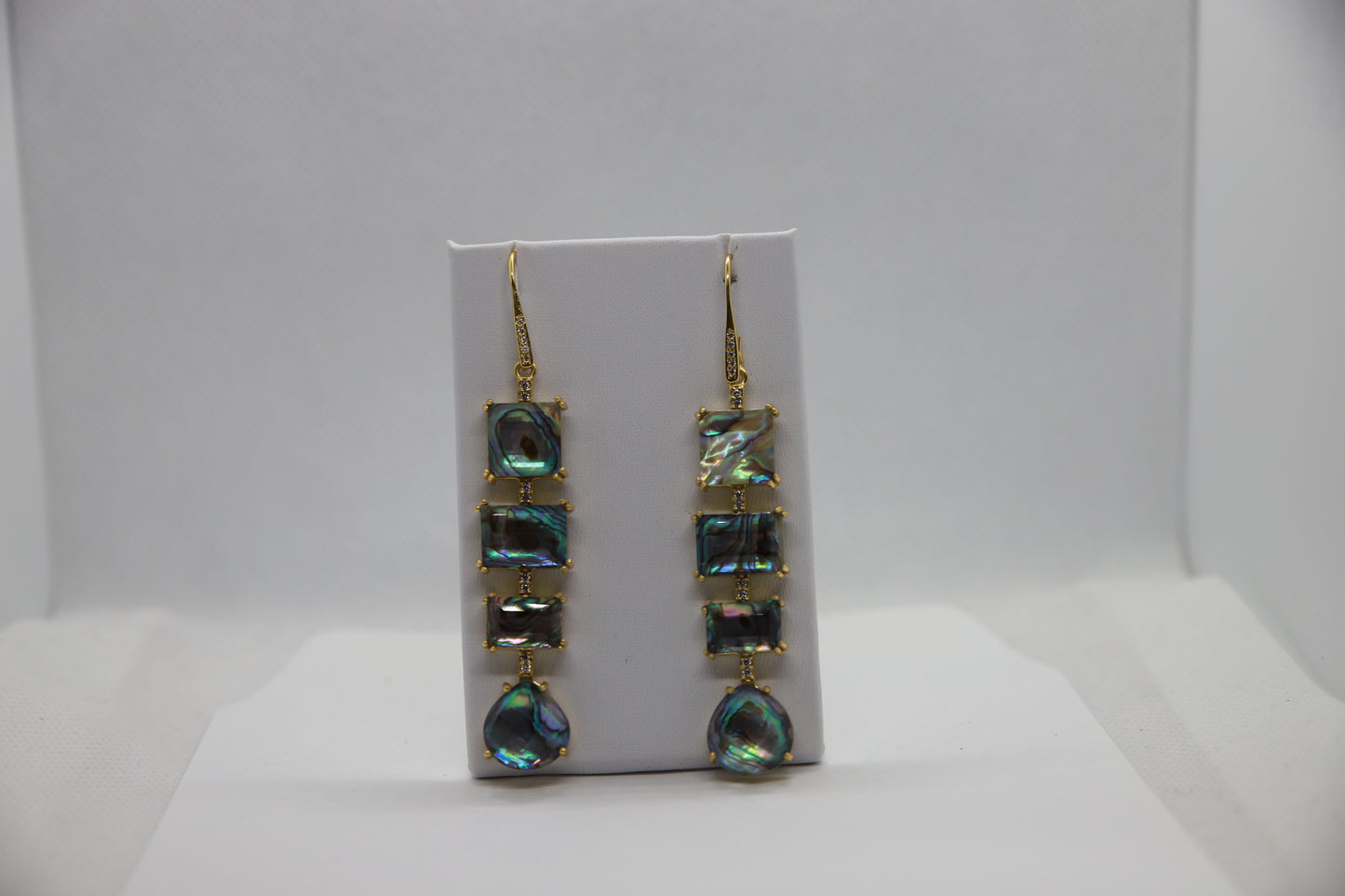 Abalone Drop Earrings