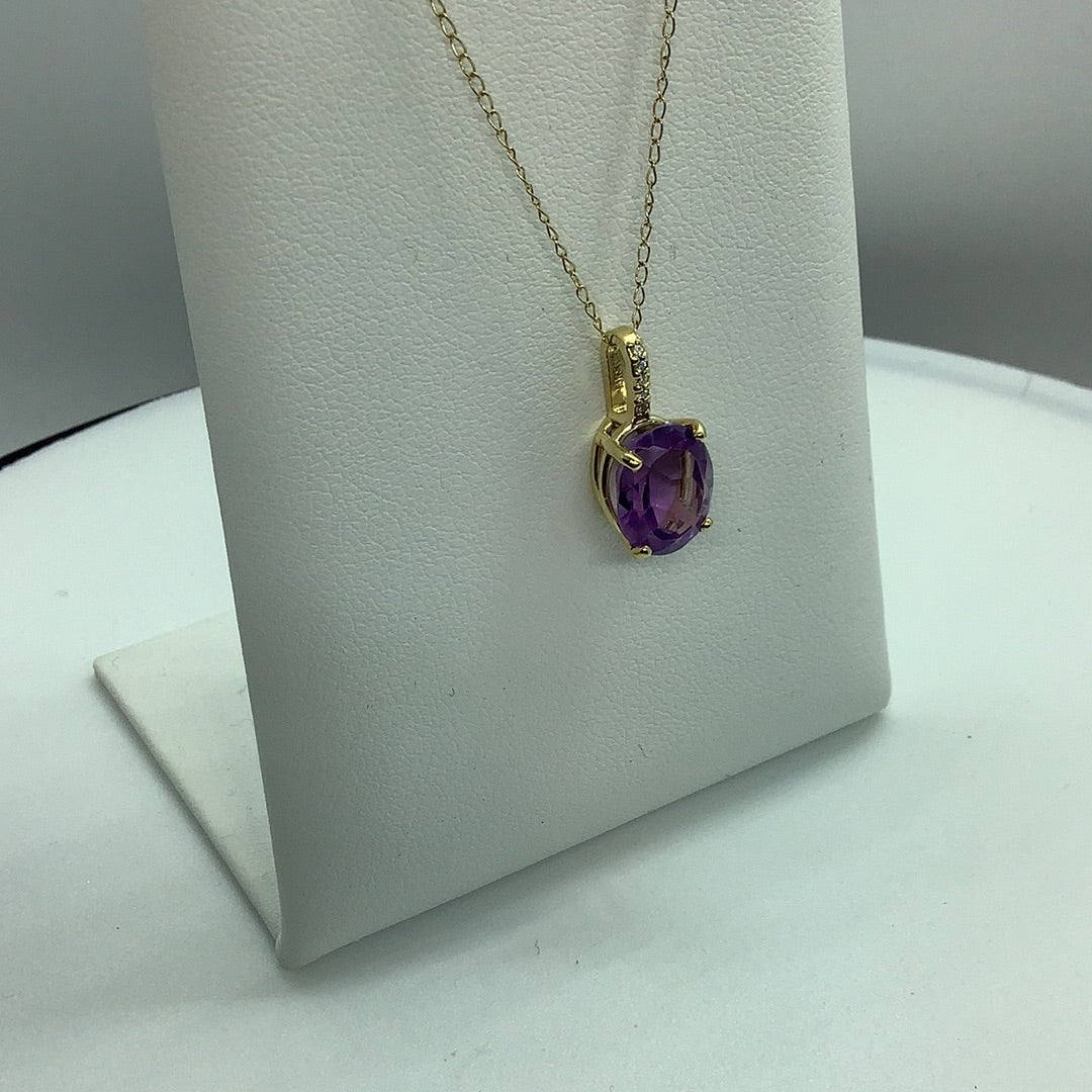 Amethyst pendant