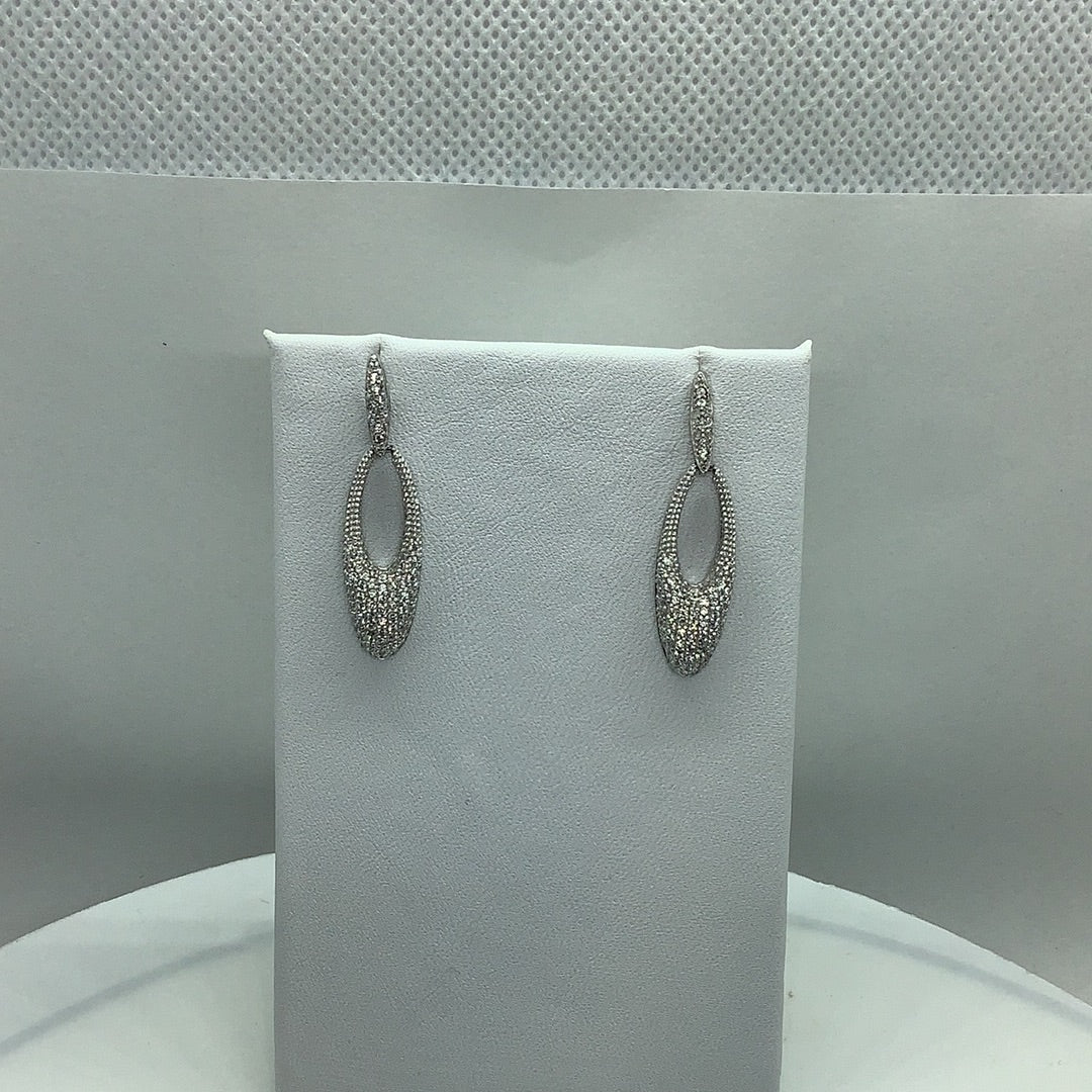 Sterling dangle earrings