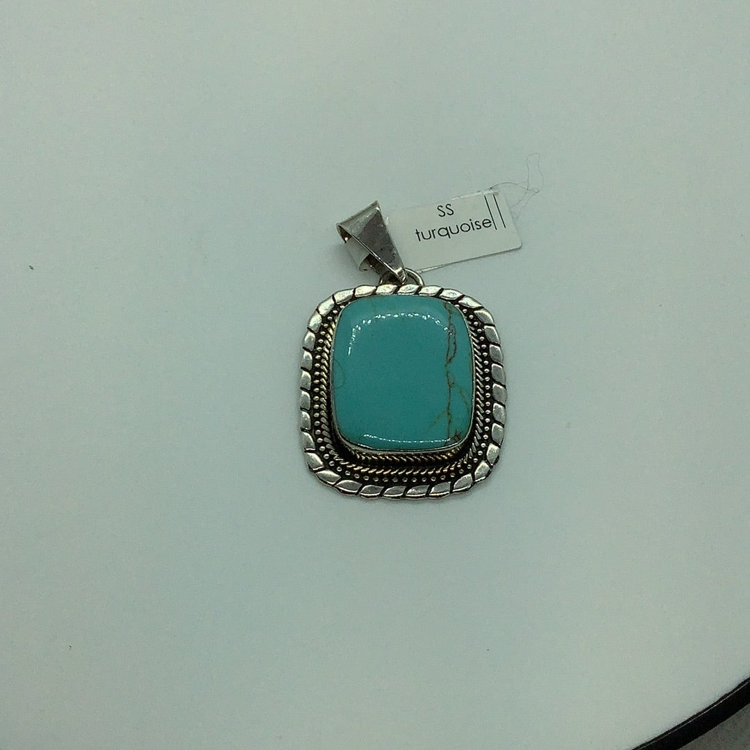 Sterling Turquoise pendant