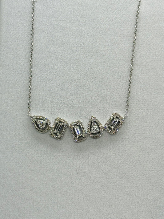 Fancy Diamond Necklace